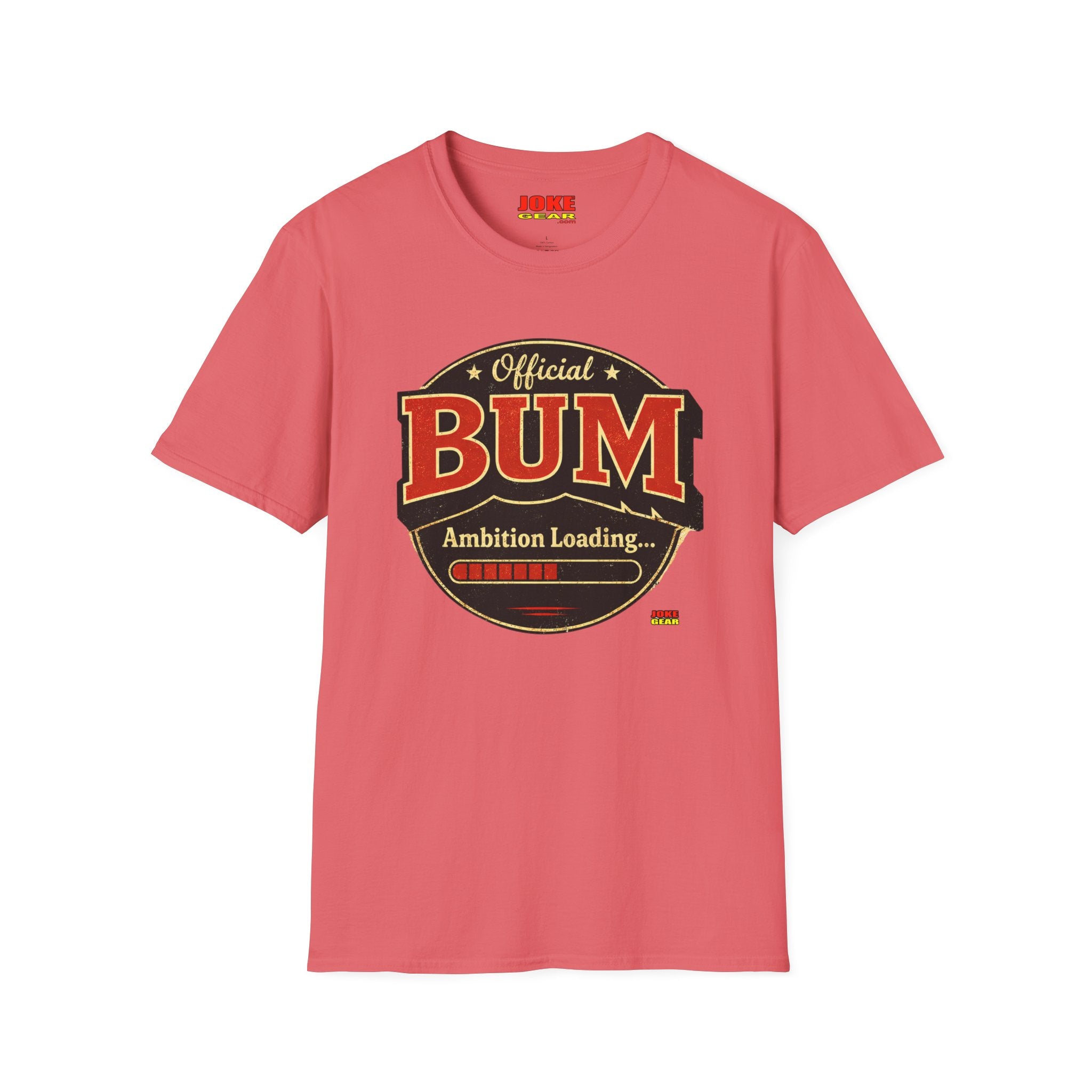 Official BUM T-Shirt — "Ambition Loading" Retro Graphic Tee