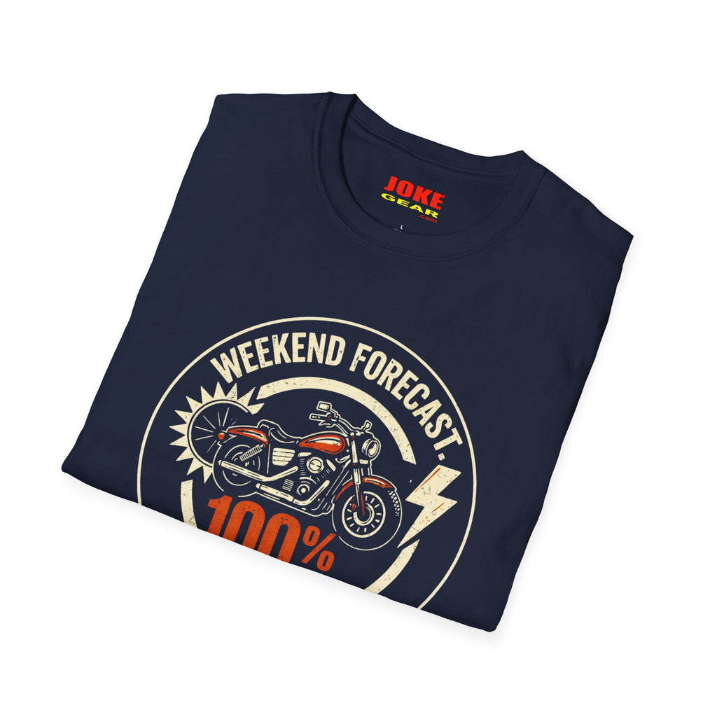 100% Weekend Vibes T-Shirt — Retro Sun Graphic Tee