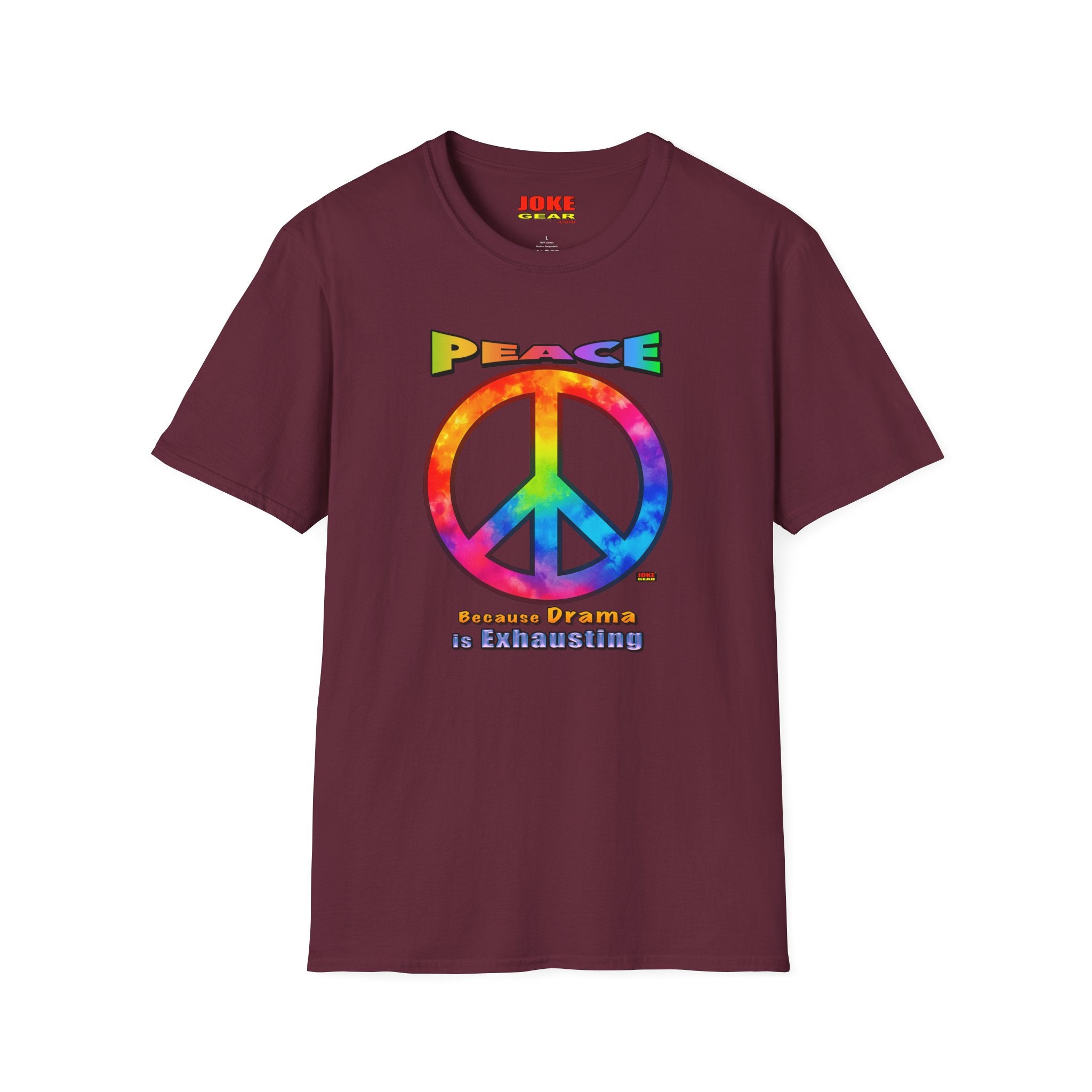 Peace T-Shirt — "Peace" Hippie Graphic Tee