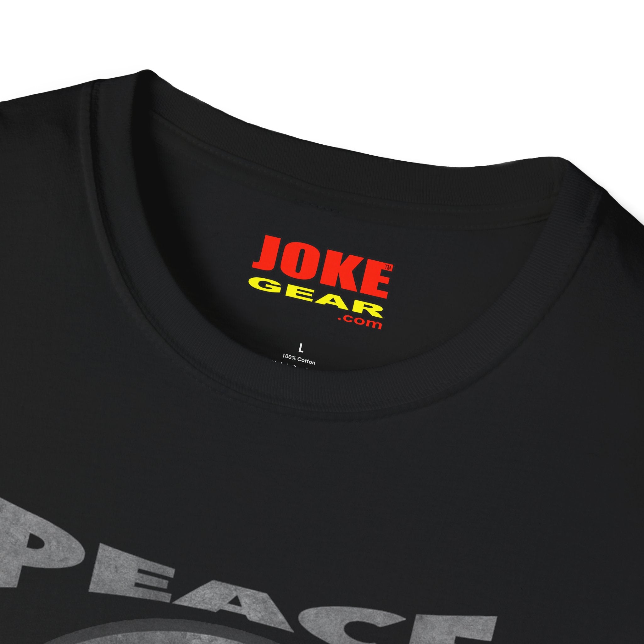 PEACE T-Shirt — Classic Crewneck Cotton Tee