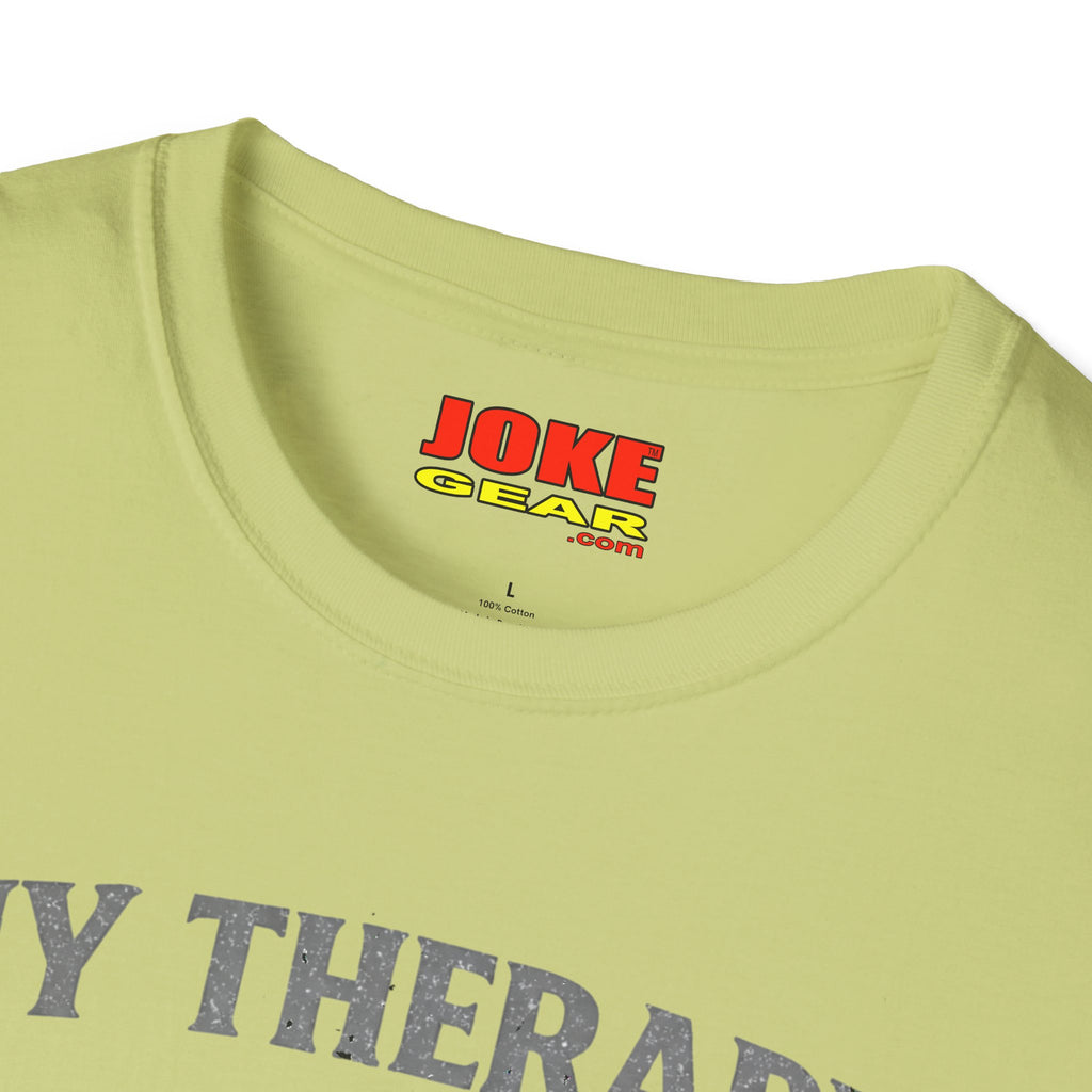 My Therapy Has Two Wheels Motorcycle T-Shirt – Biker Vintage Ride Tee