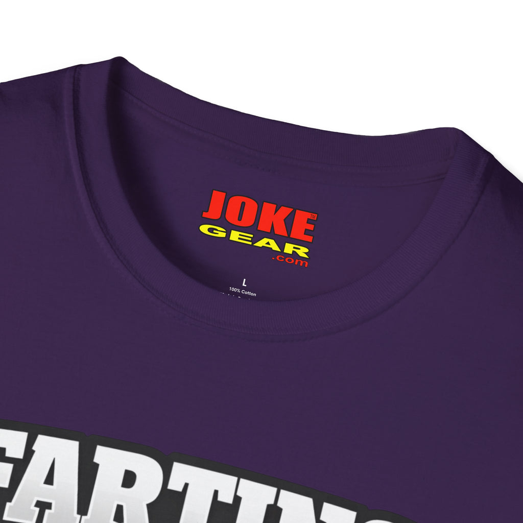 Funny Graphic T-Shirt — “FARTING IS MY CARDIO” Retro Bold Text Tee