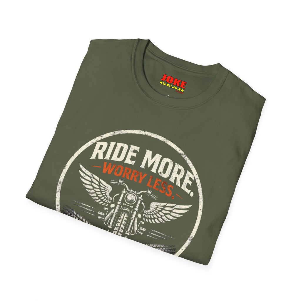 T‑Shirt — 'Worry Less' Vintage Graphic Tee