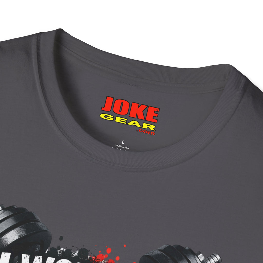 Workout T-Shirt — "I Workout So I Can Eat More" Funny Gym Tee