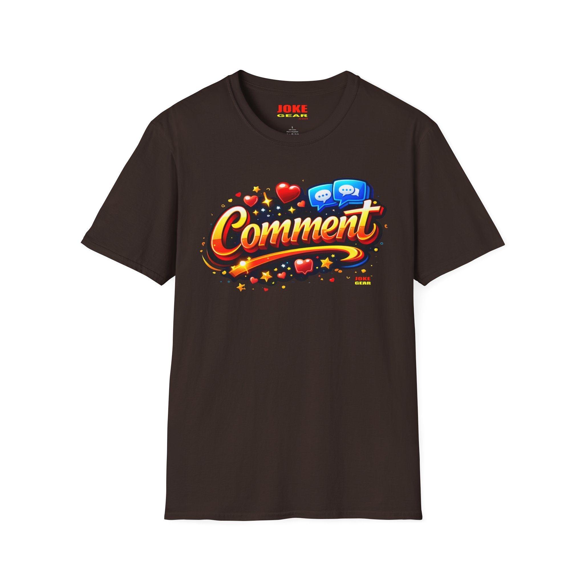 Comment Graphic T-Shirt — Retro Social Media Pop Art Tee