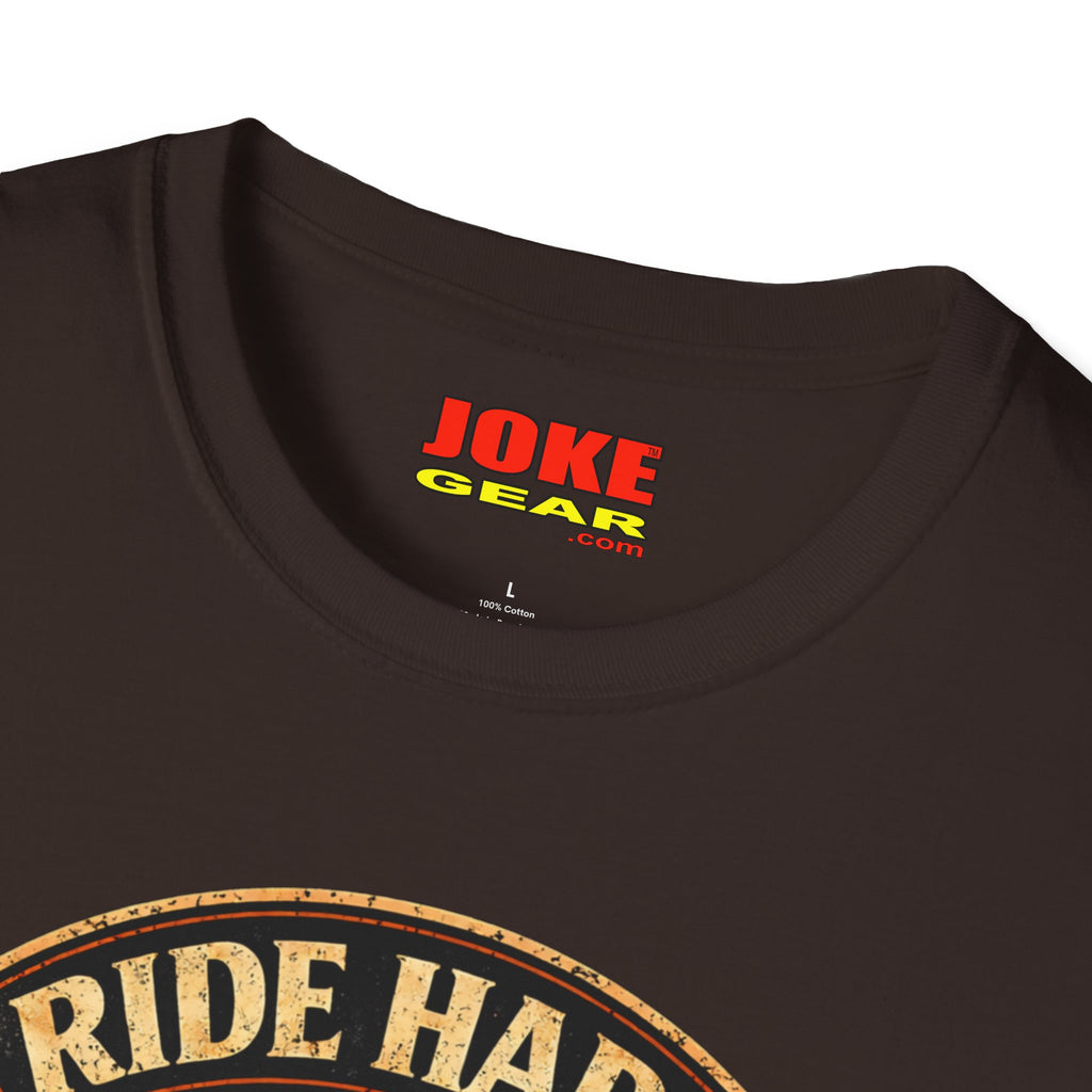 Ride Hard Nap Harder T-Shirt — Vintage Motorcycle Biker Tee