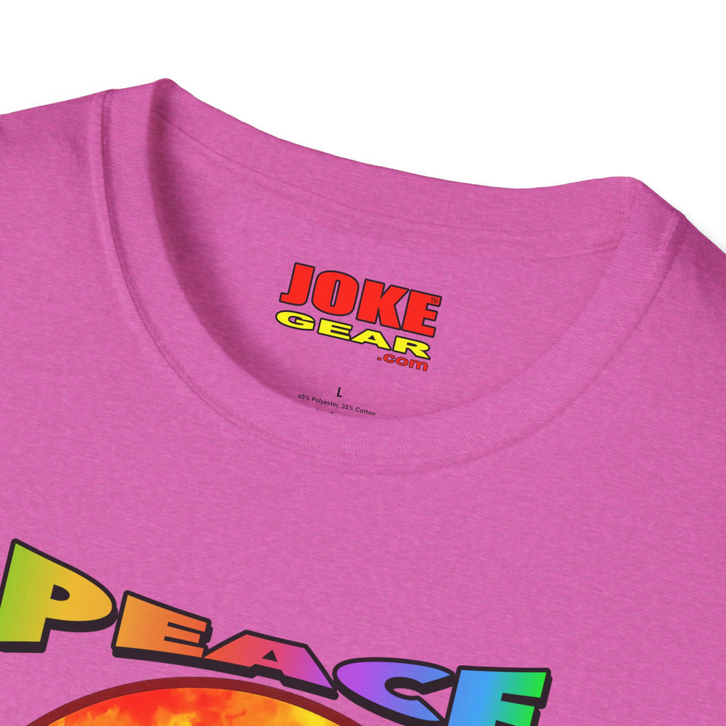 Peace T-Shirt — "Peace" Hippie Graphic Tee