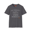 My Therapy Has Two Wheels Motorcycle T-Shirt – Biker Vintage Ride Tee