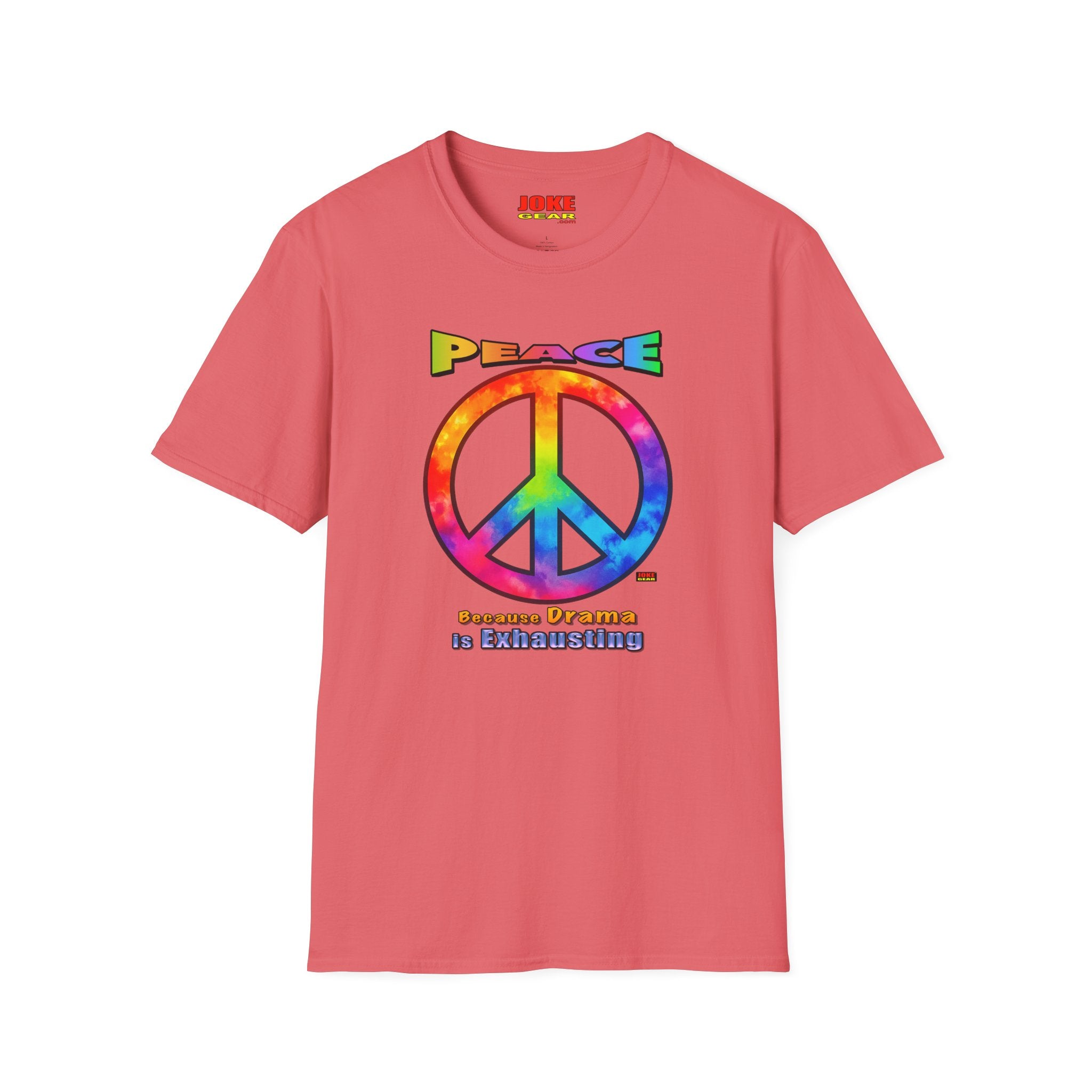 Peace T-Shirt — "Peace" Hippie Graphic Tee