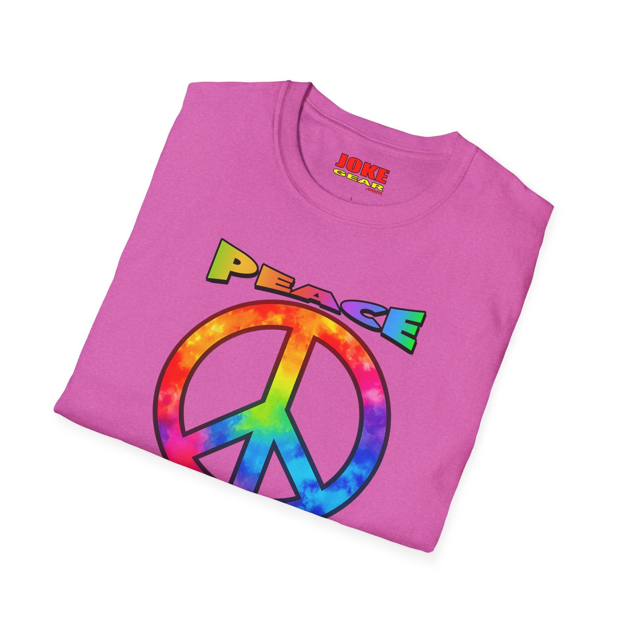 Peace T-Shirt — "Peace" Hippie Graphic Tee