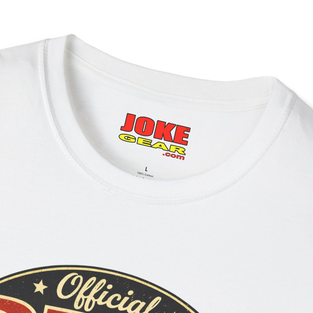 Official BUM T-Shirt — "Fueled by Coffee and Poor Decisions" Vintage Logo Tee