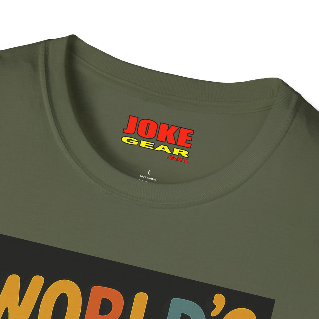 Dad T-Shirt — "World's Greatest Dad: Self-Proclaimed" Retro Father's Day Tee