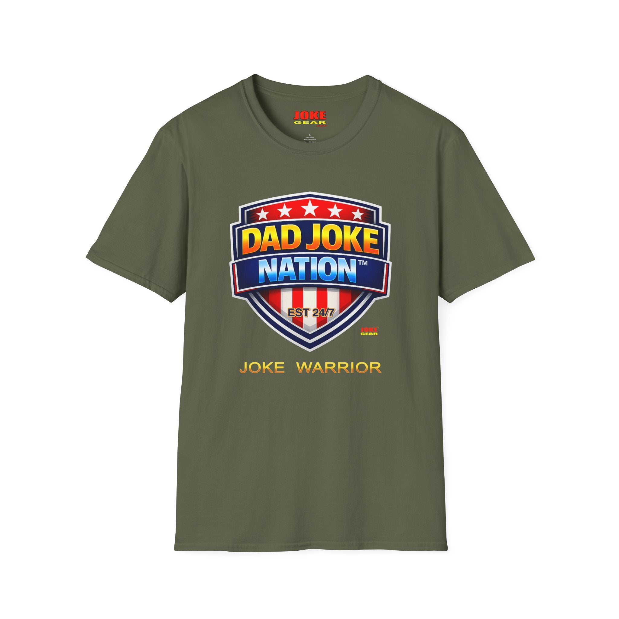 JOKE WARRIOR Dad Joke Nation T-Shirt