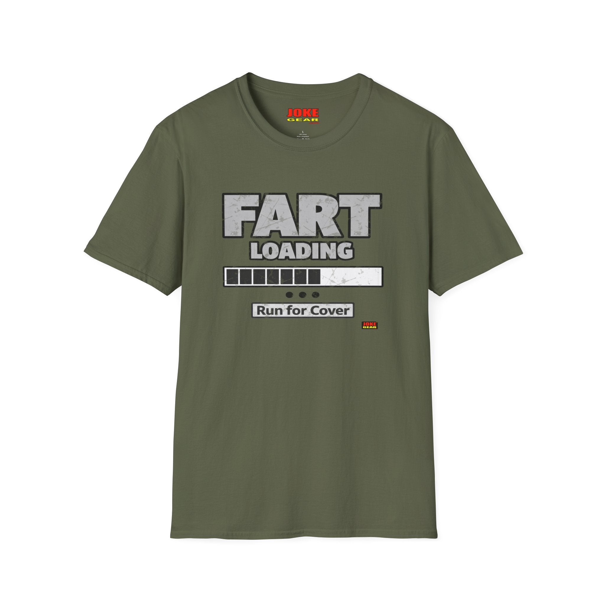 Funny 'FART LOADING – Run for Cover' T-Shirt