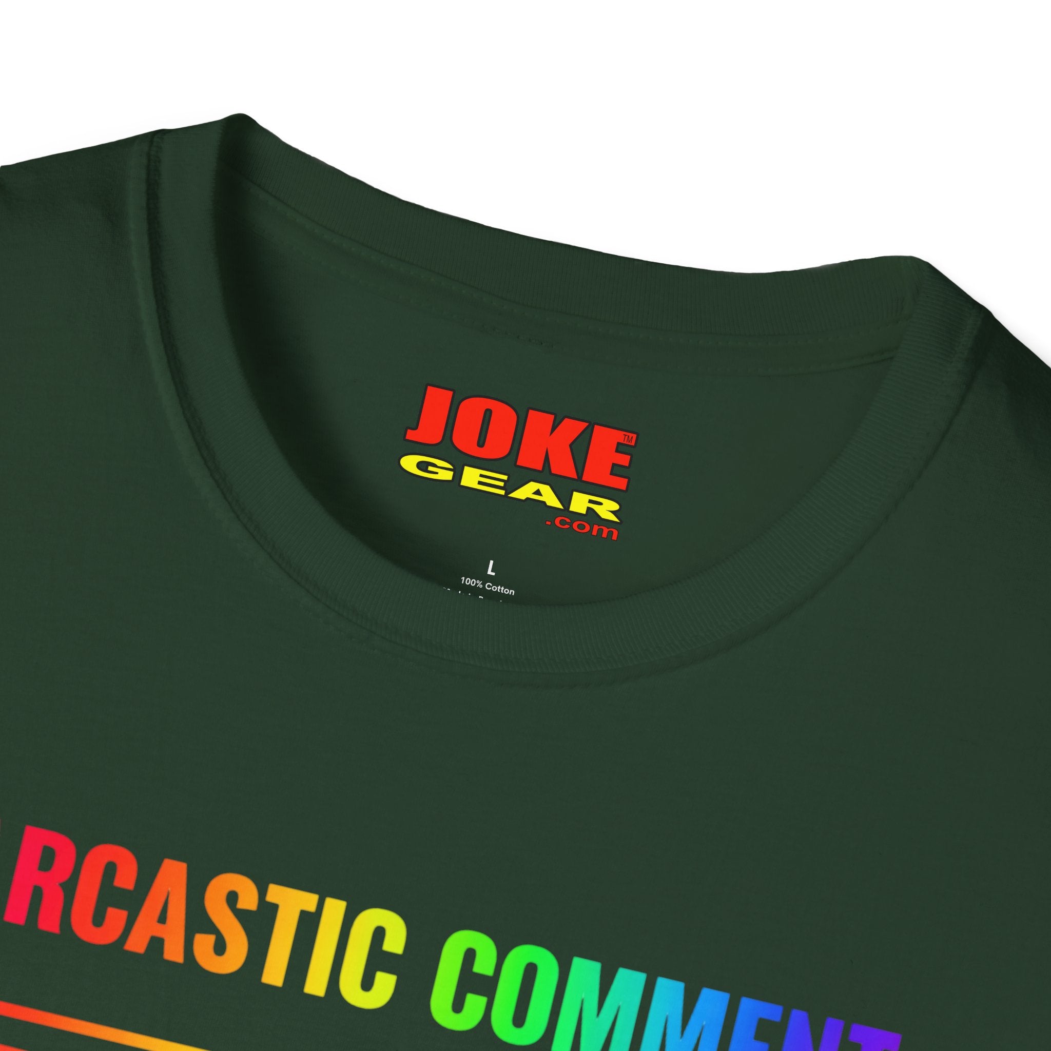Sarcastic Comment Loading T-Shirt — Funny Progress Bar Tee