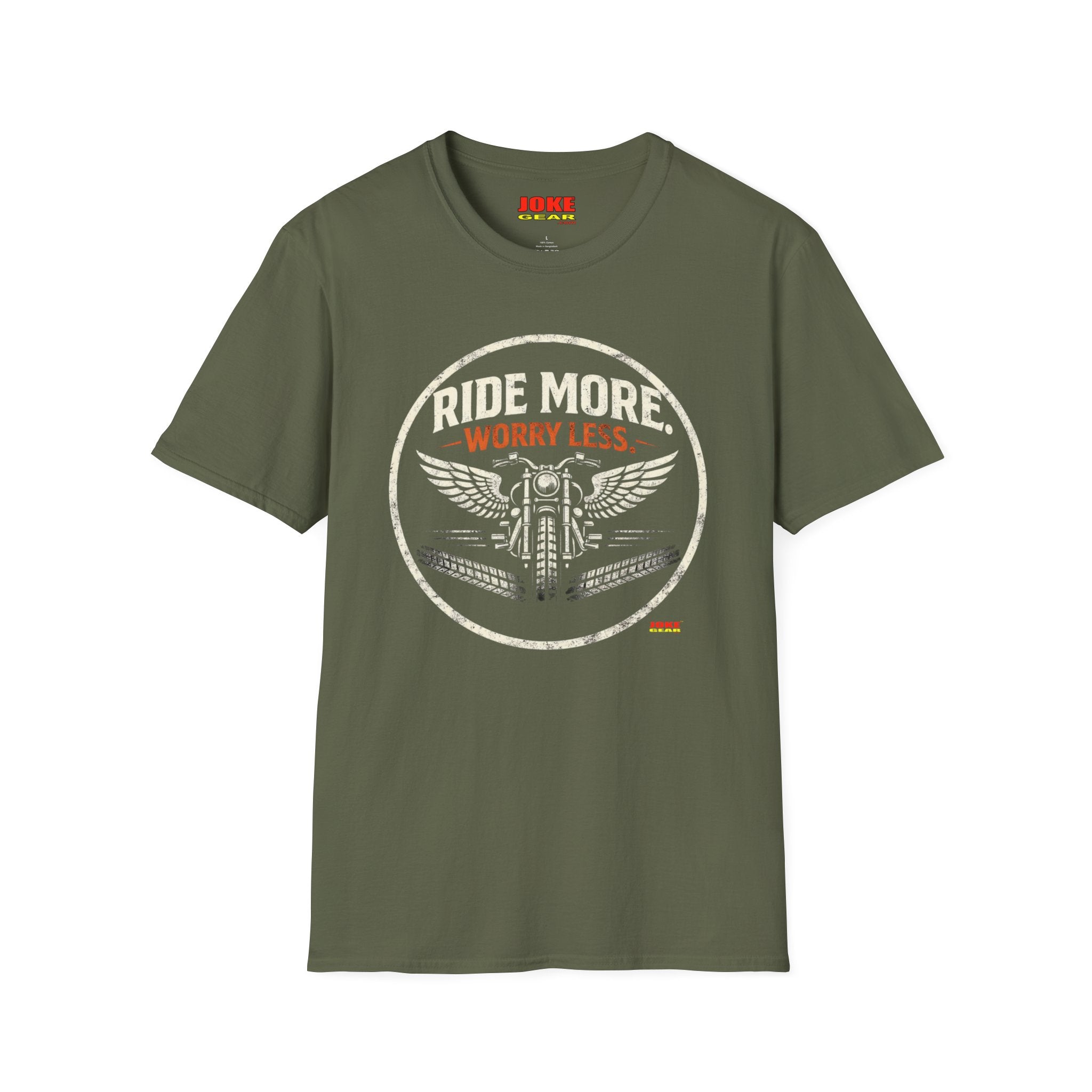 T‑Shirt — 'Worry Less' Vintage Graphic Tee