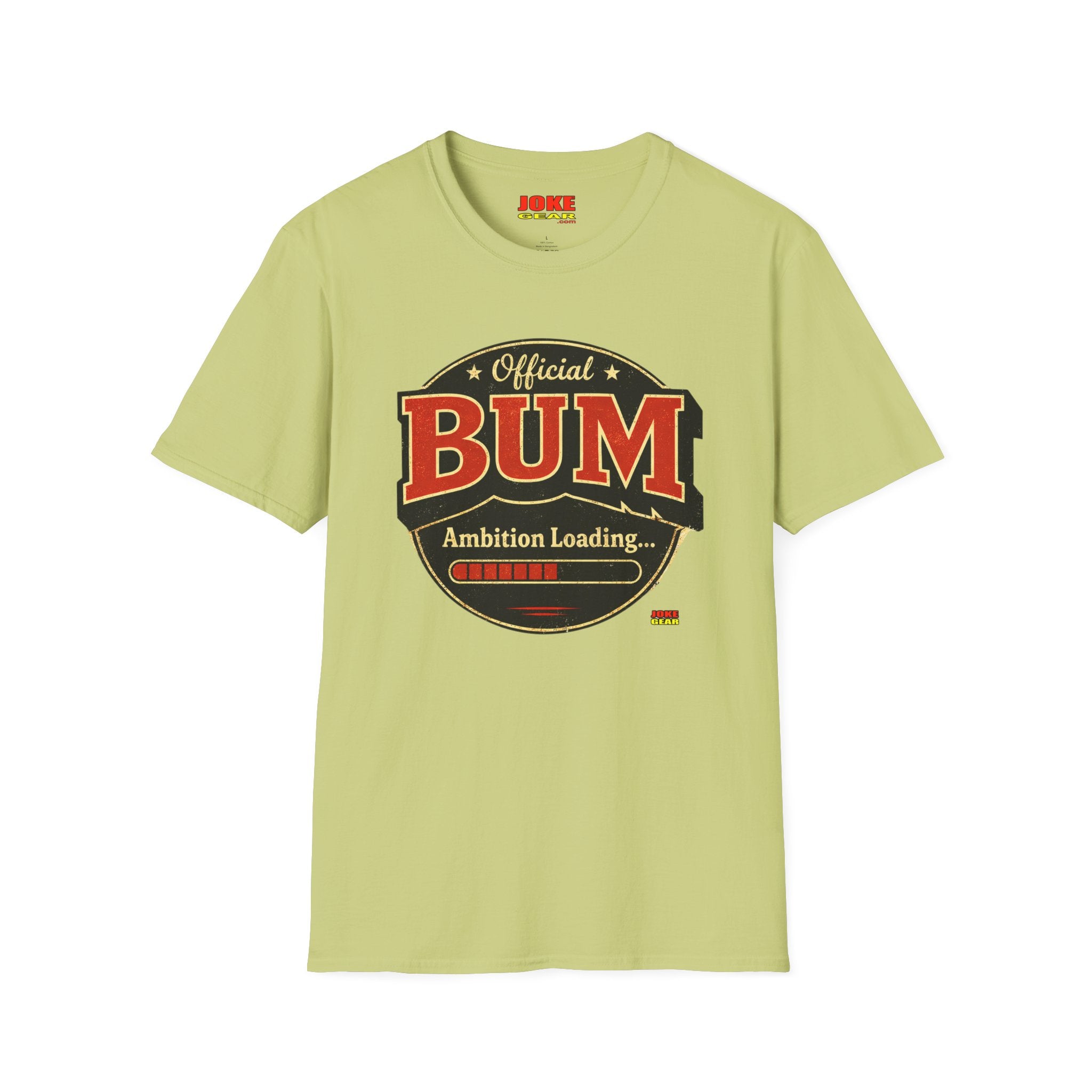 Official BUM T-Shirt — "Ambition Loading" Retro Graphic Tee