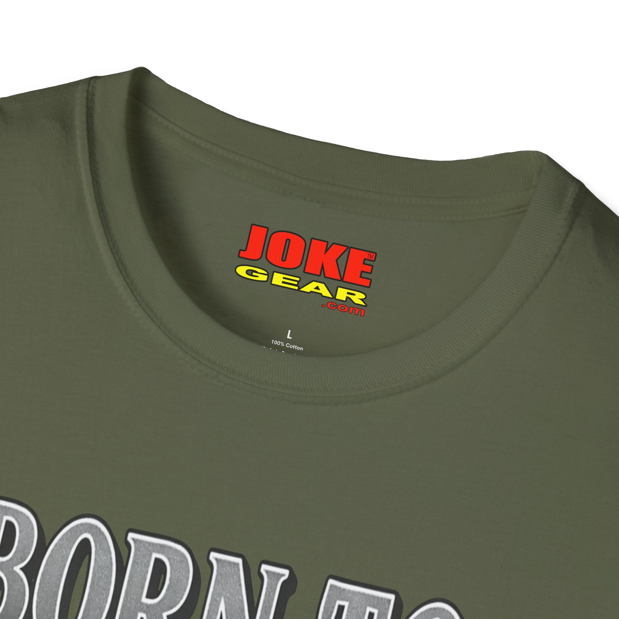BORN TO FART T-Shirt — Funny Novelty Graphic Tee for Gag Gifts & Parties