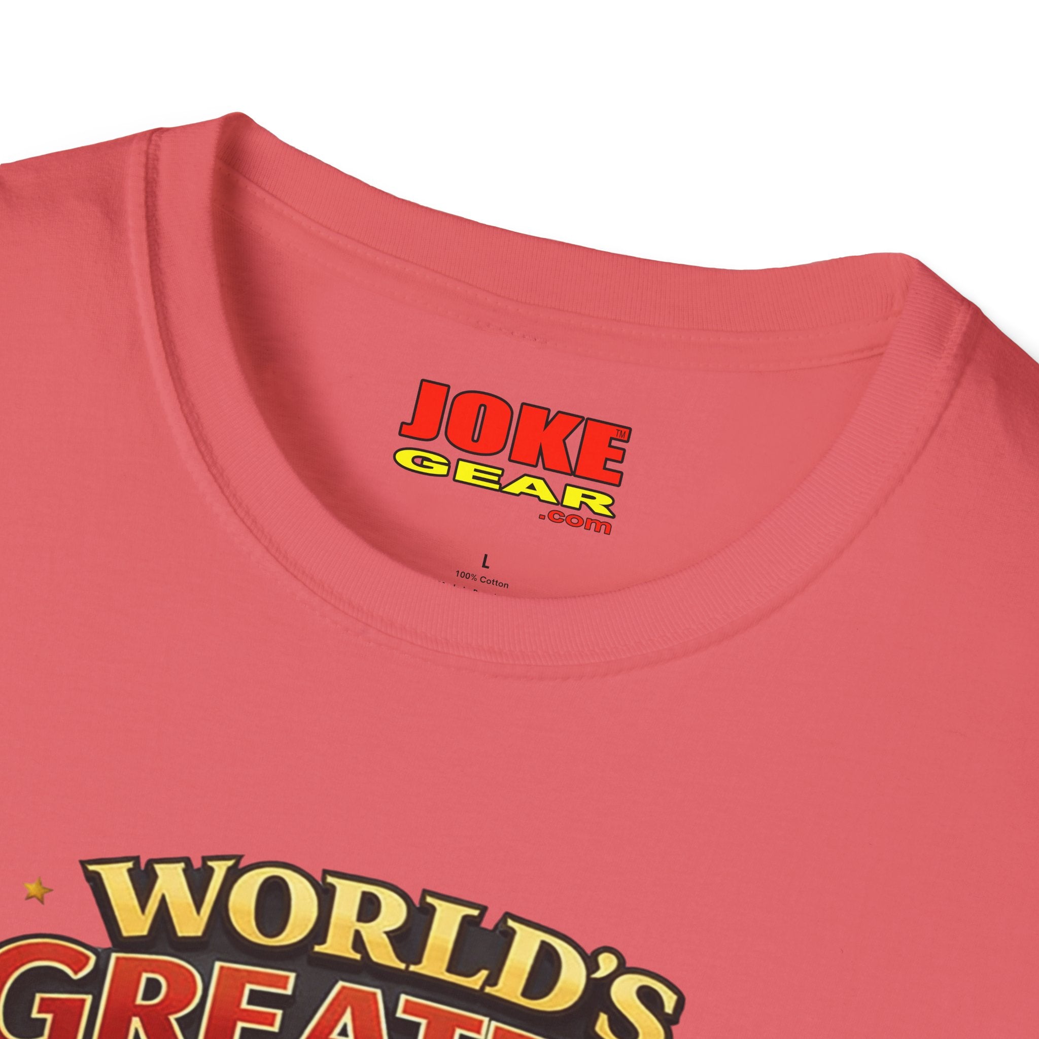 World's Greatest Dad T-Shirt — "Awarded to Me, by Me" Funny Dad's Tee