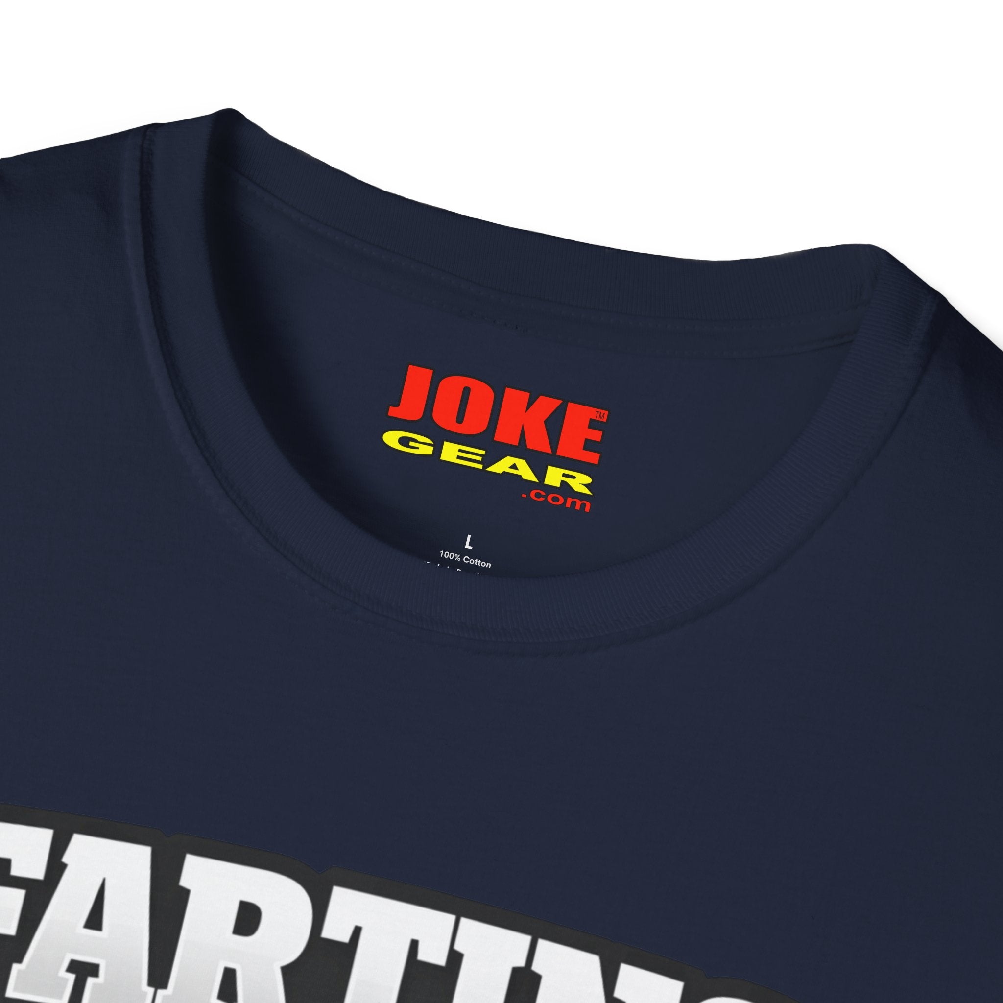 Funny Graphic T-Shirt — “FARTING IS MY CARDIO” Retro Bold Text Tee