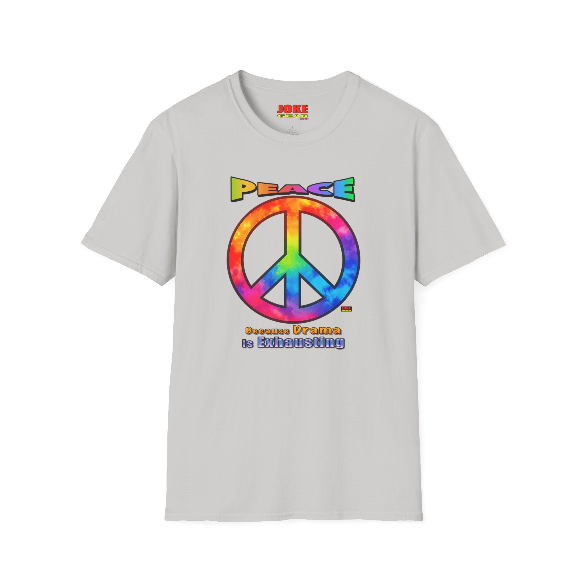 Peace T-Shirt — "Peace" Hippie Graphic Tee