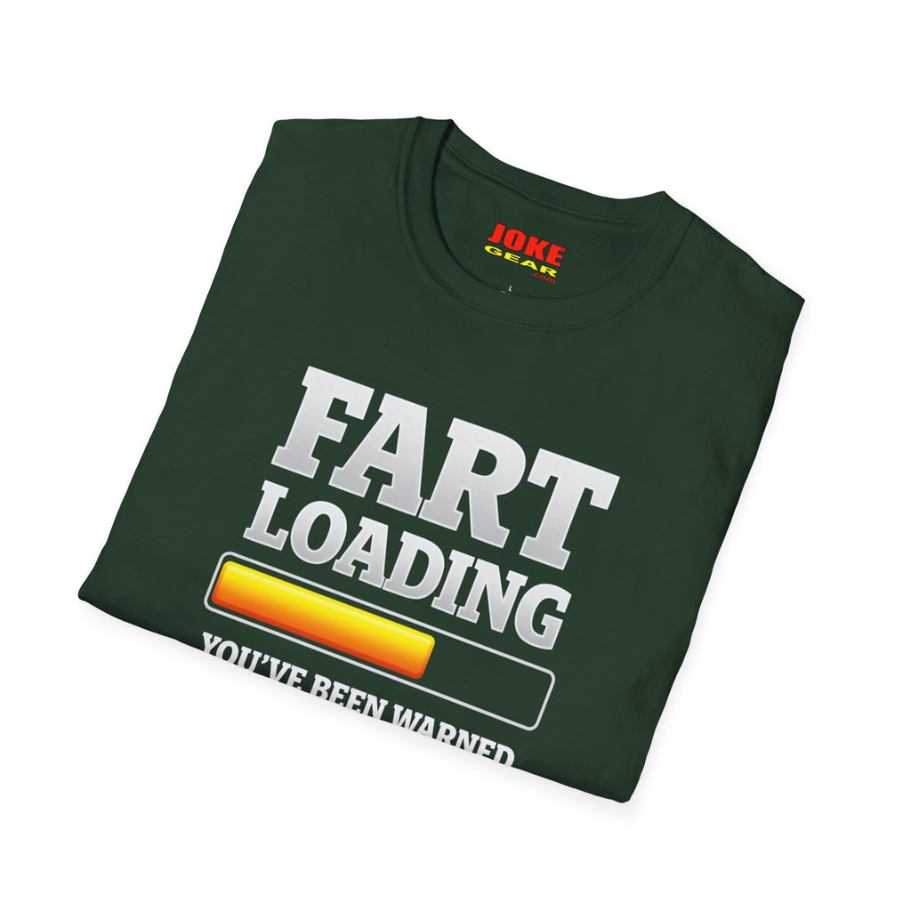 Fart Loading T-Shirt — Funny WARNING Graphic Tee