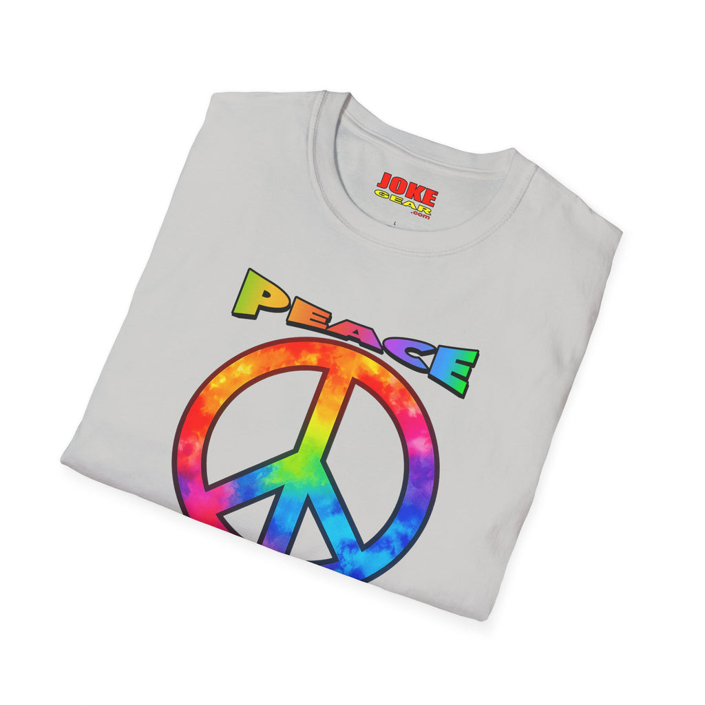 Peace T-Shirt — "Peace" Hippie Graphic Tee