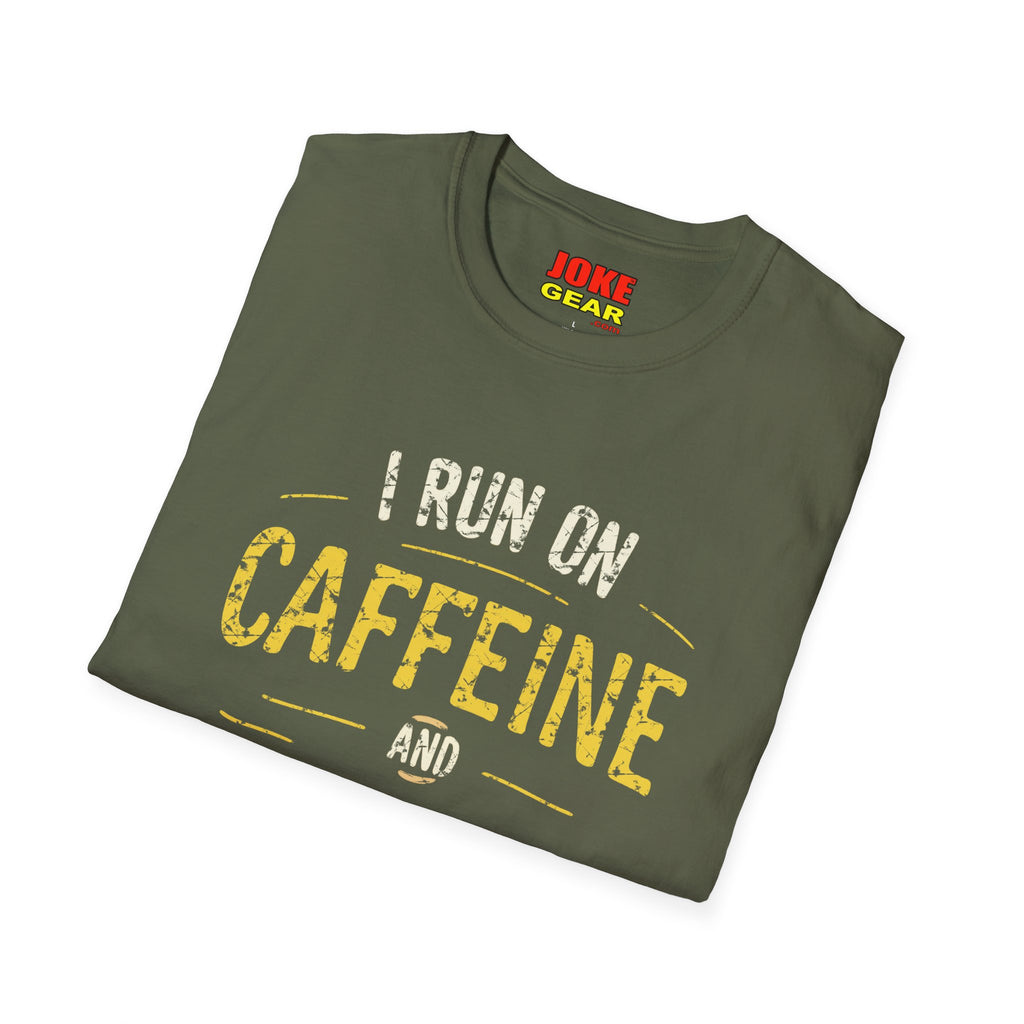 Caffeine Vintage Graphic T‑Shirt — Coffee Lover Tee
