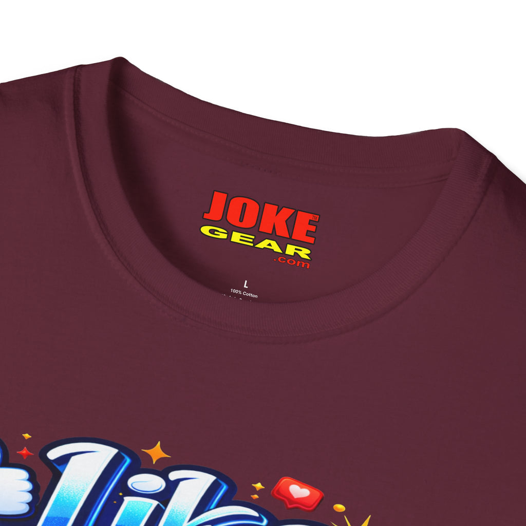 LIKE and COMMENT T-Shirt — Social Media Graphic Tee