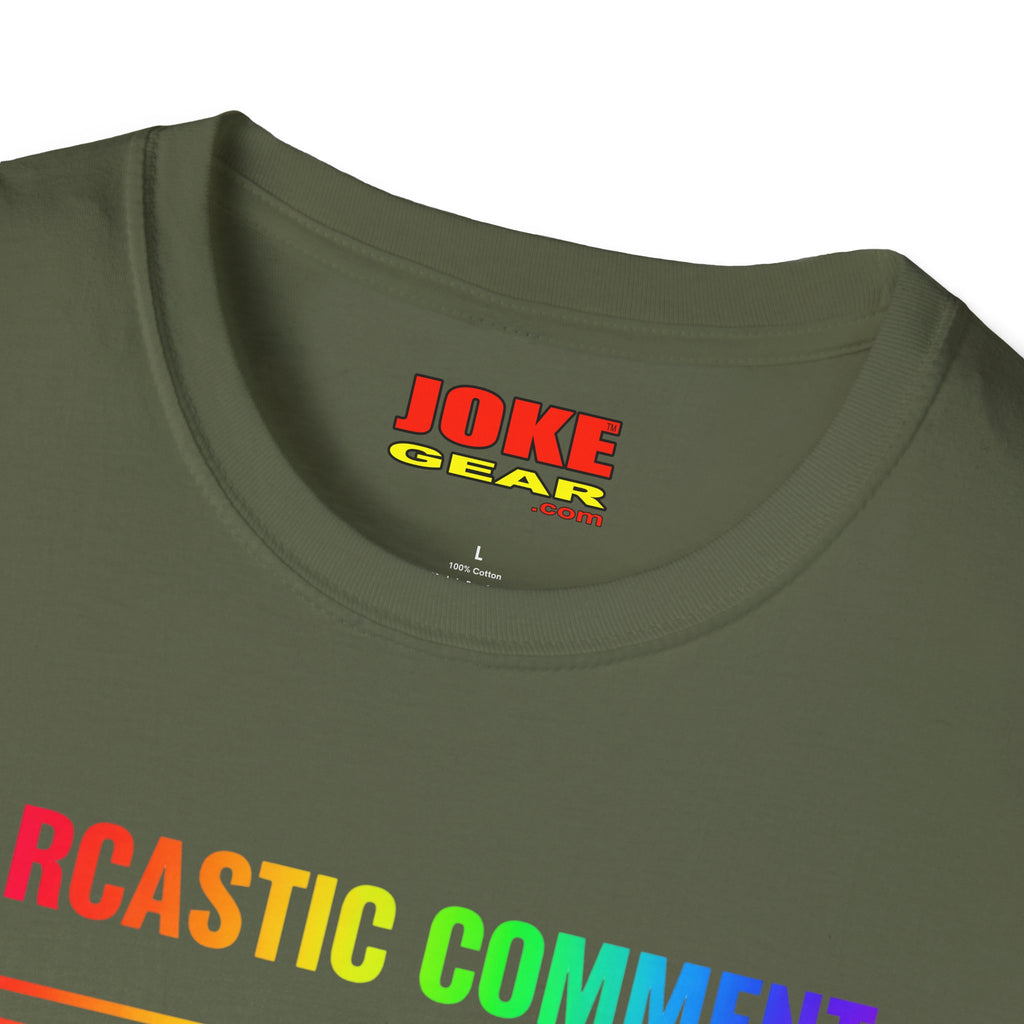 Sarcastic Comment Loading T-Shirt — Funny Progress Bar Tee