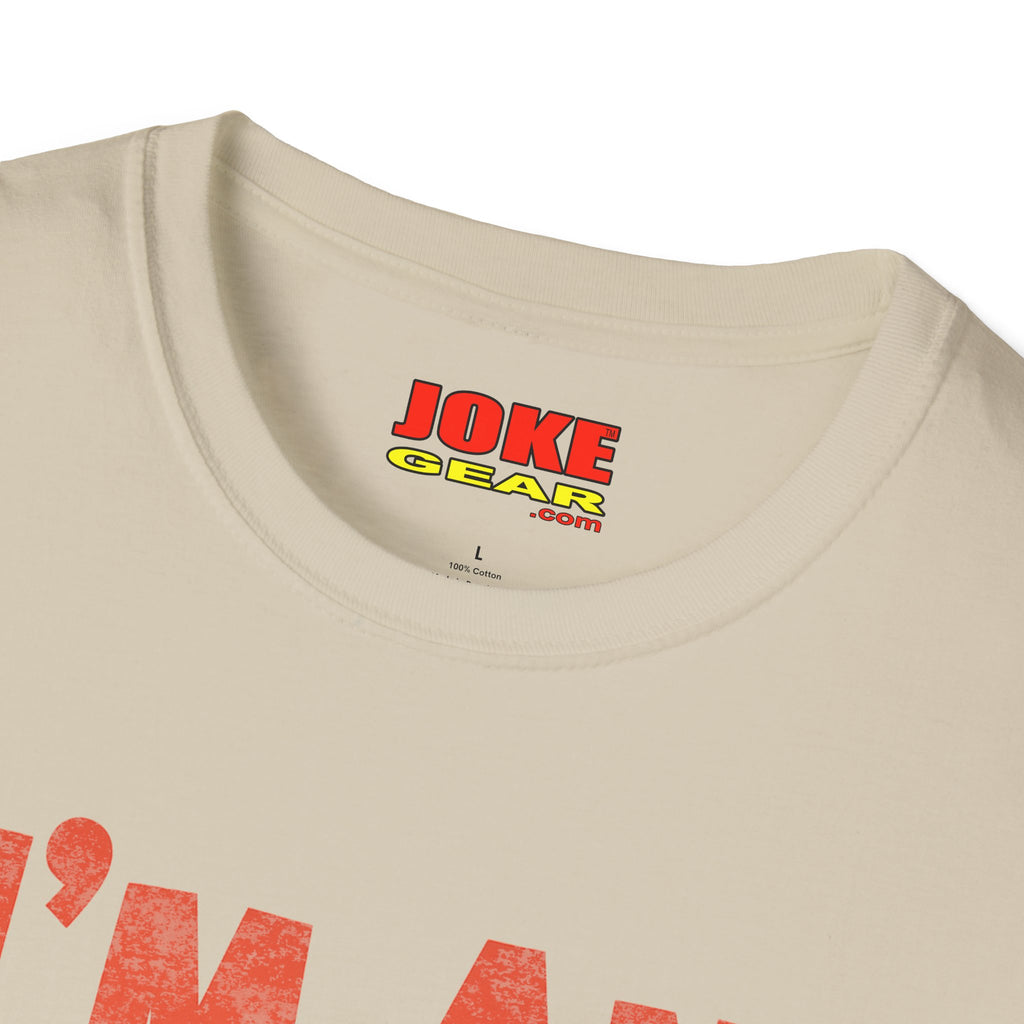 I’m An Adult (Technically) T-Shirt — Funny Retro Graphic Tee for New Adults & Graduation Gifts