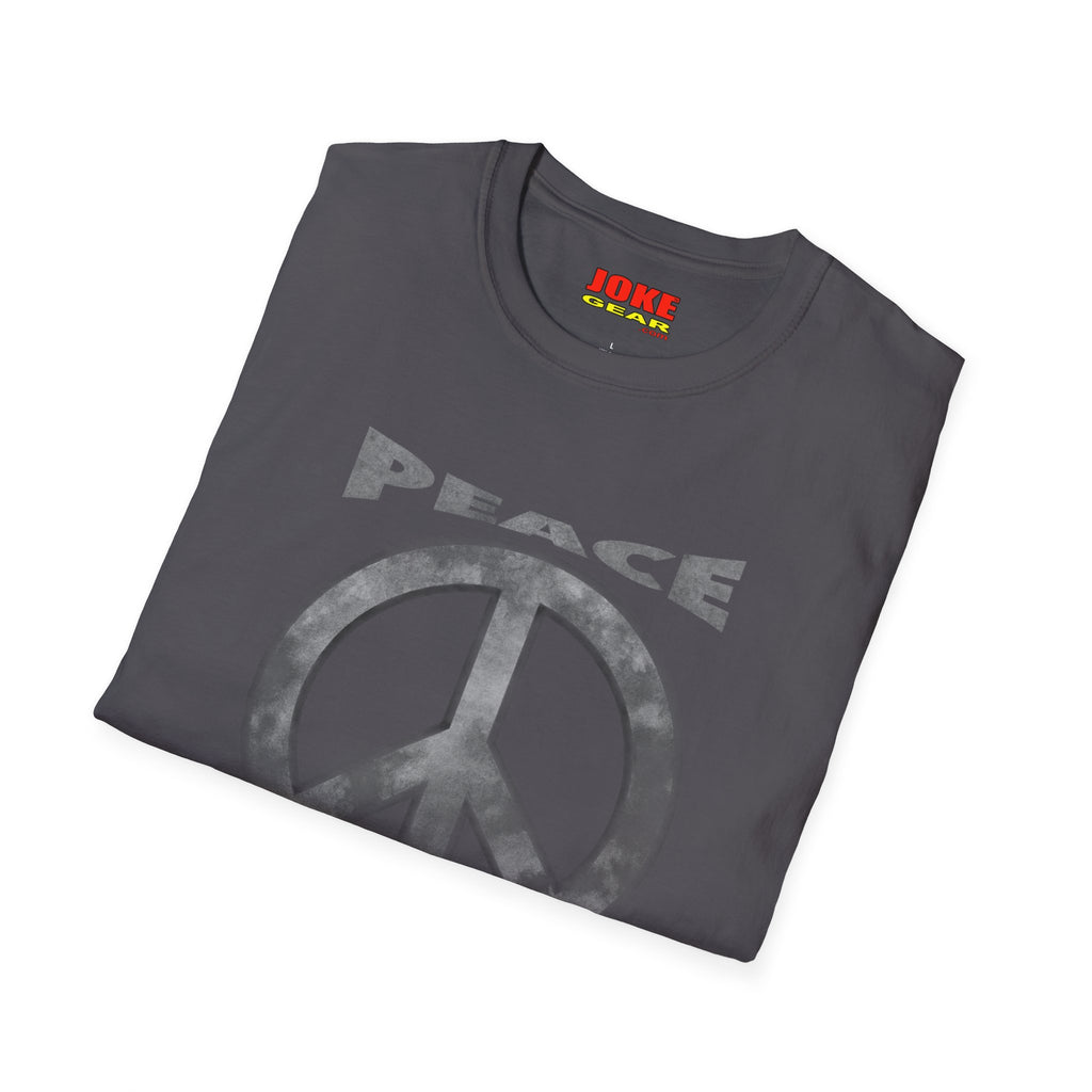 PEACE T-Shirt — Classic Crewneck Cotton Tee
