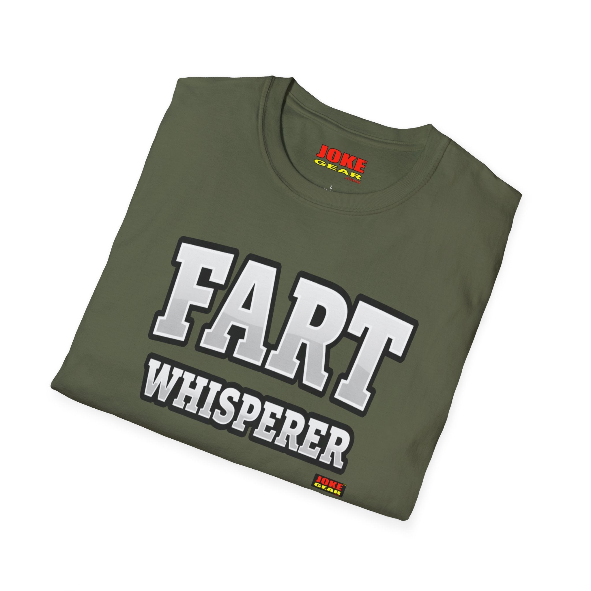 T-Shirt — "FART WHISPERER" Funny Graphic Tee
