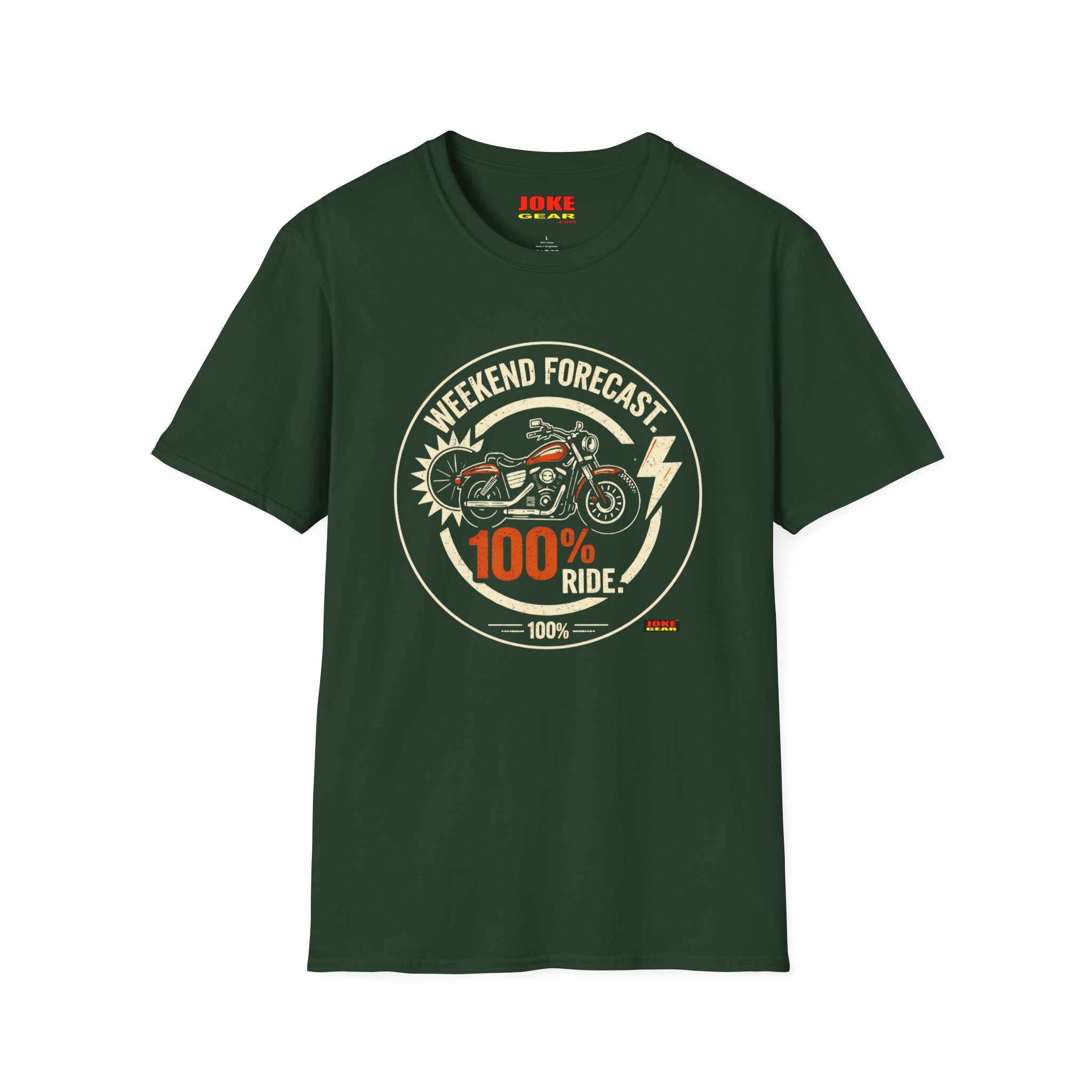 100% Weekend Vibes T-Shirt — Retro Sun Graphic Tee