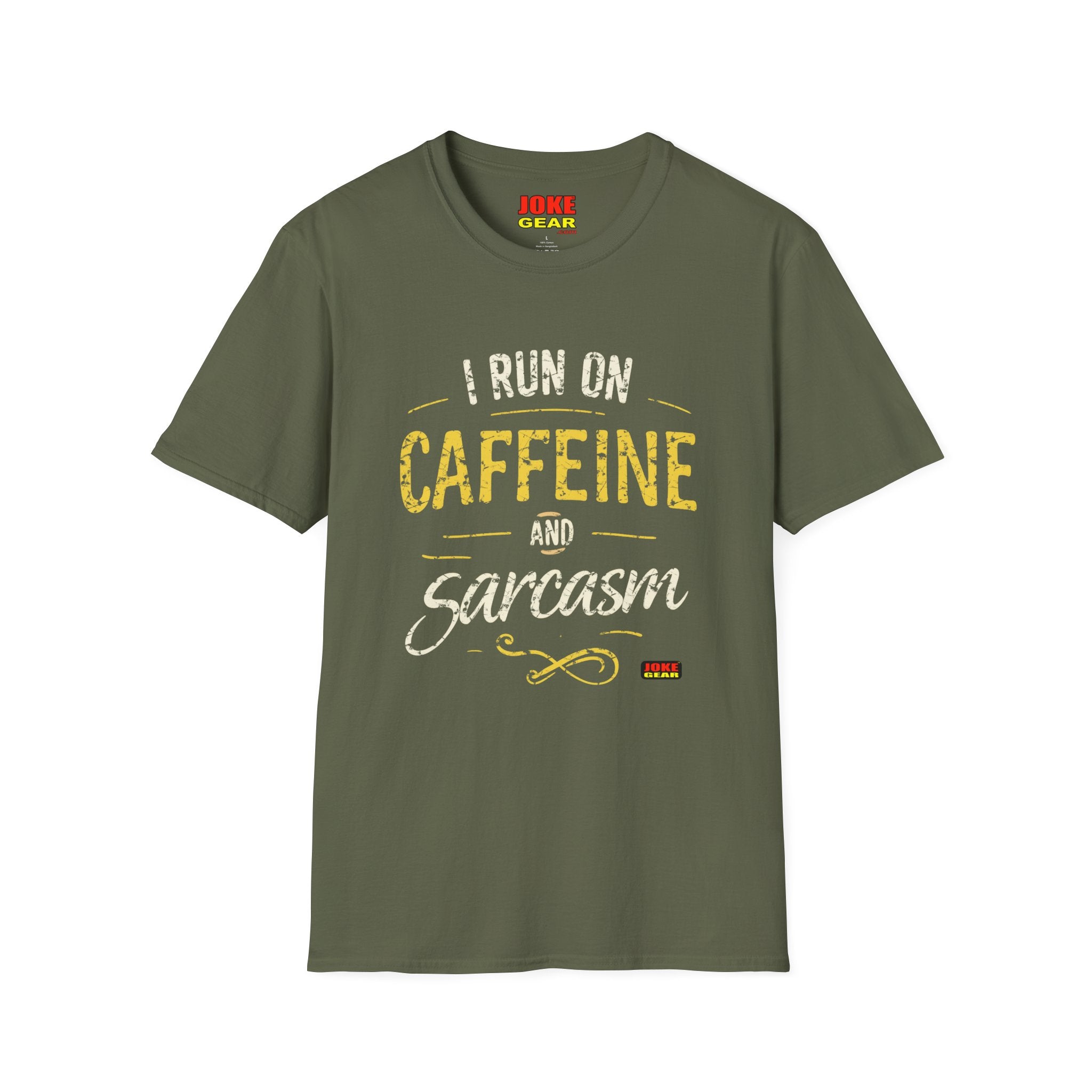 Caffeine Vintage Graphic T‑Shirt — Coffee Lover Tee