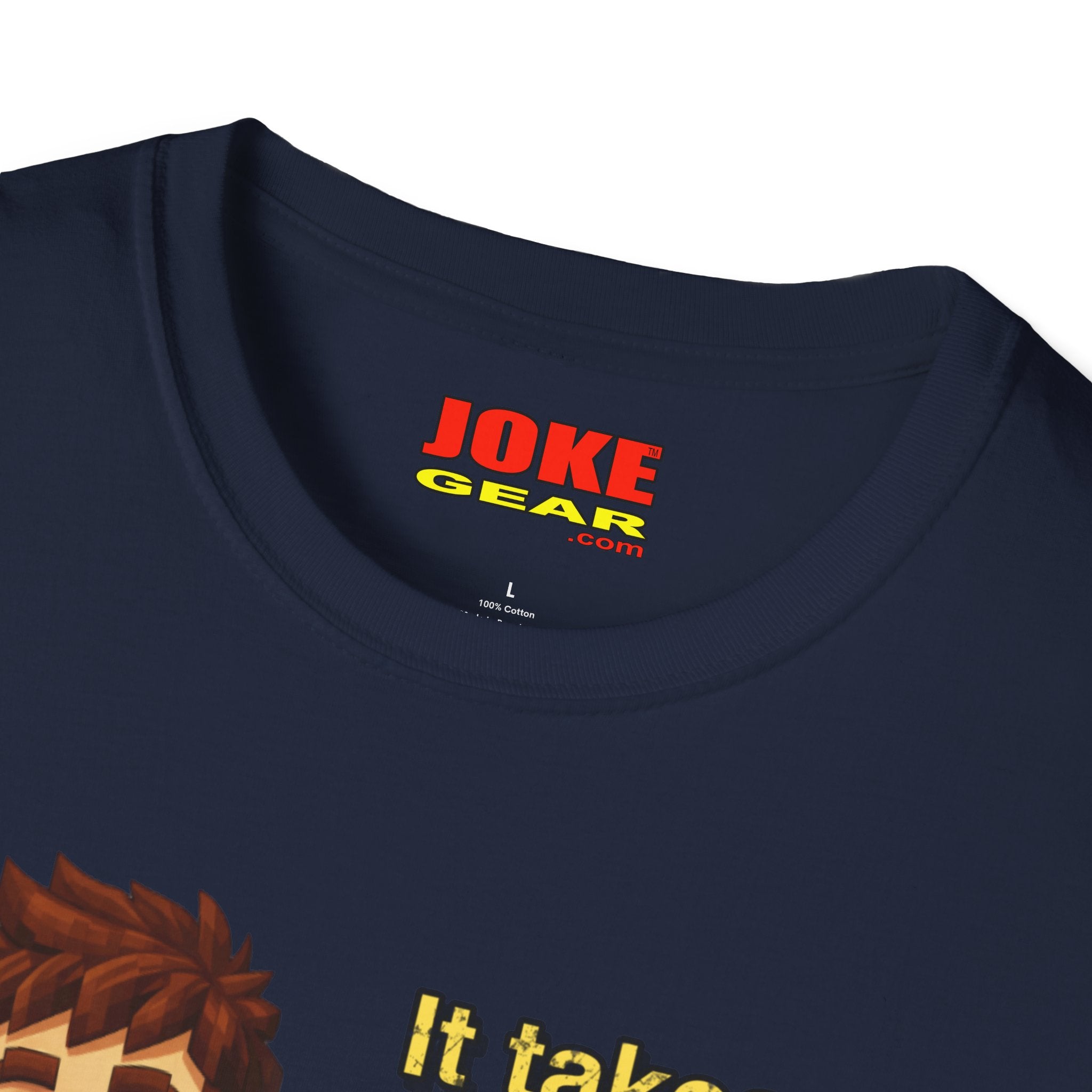 Funny Dad T-Shirt — "It takes a lot of courage for a man to admit his wife is wrong"