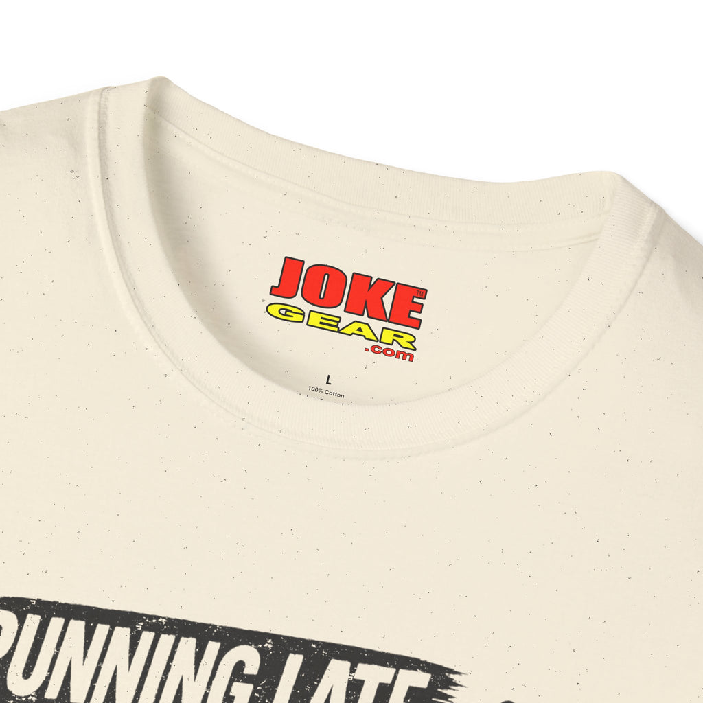 Running Late Counts As Cardio T-Shirt — Funny Runner Workout Shirt