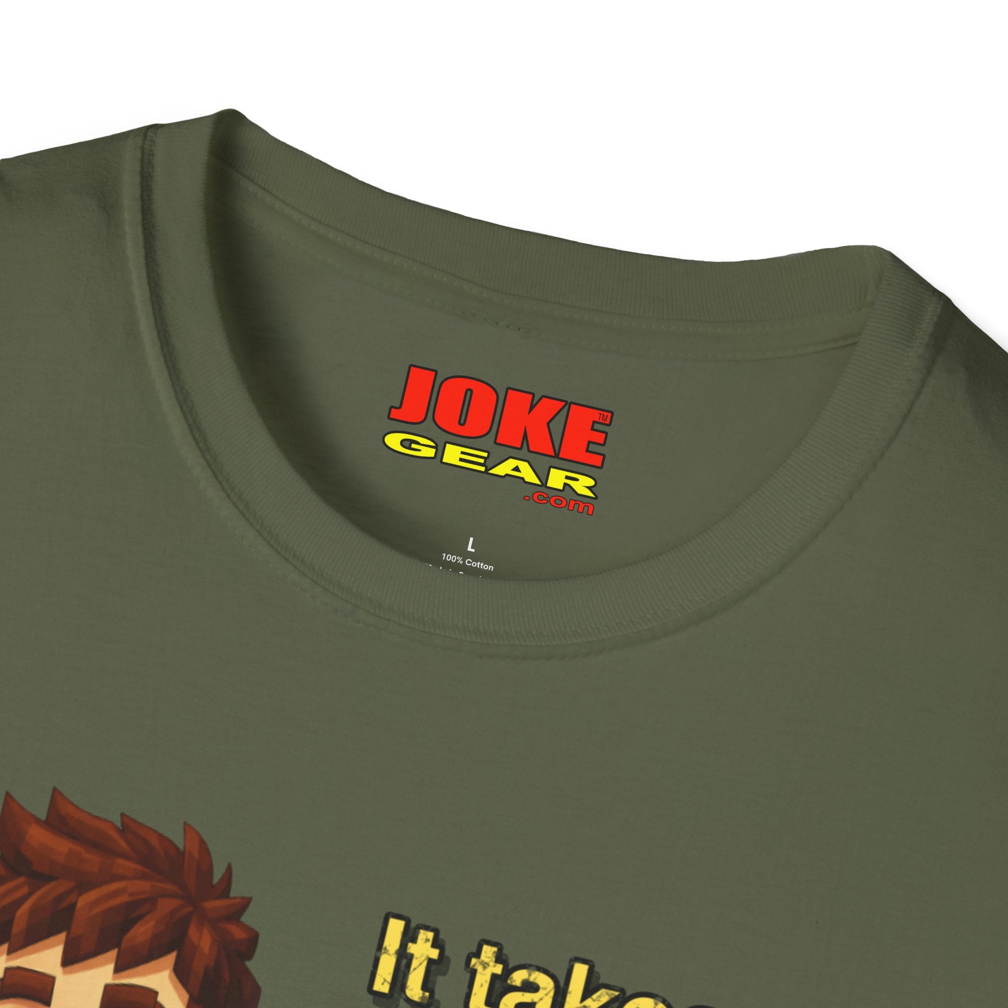 Funny Dad T-Shirt — "It takes a lot of courage for a man to admit his wife is wrong"