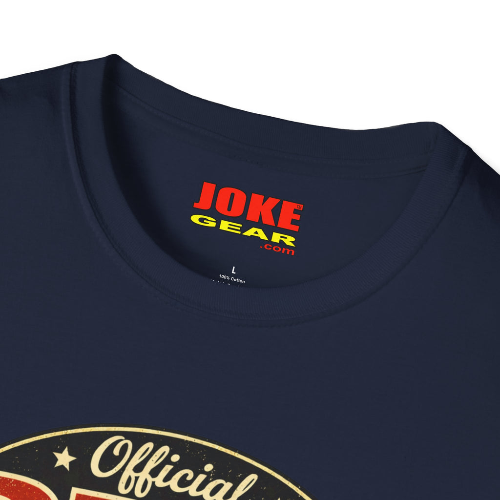 Official BUM T-Shirt — "Fueled by Coffee and Poor Decisions" Vintage Logo Tee