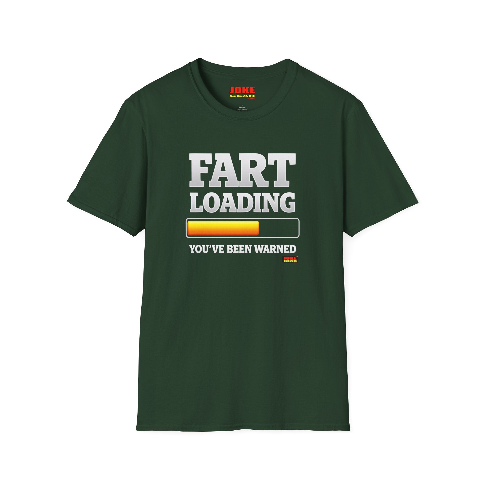 Fart Loading T-Shirt — Funny WARNING Graphic Tee
