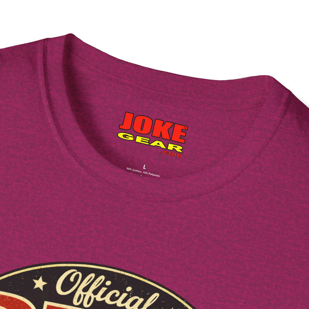 Official BUM T-Shirt — "Fueled by Coffee and Poor Decisions" Vintage Logo Tee