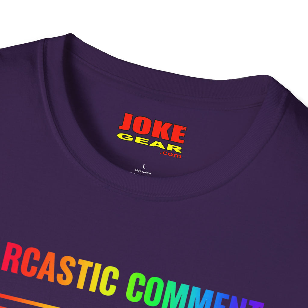 Sarcastic Comment Loading T-Shirt — Funny Progress Bar Tee