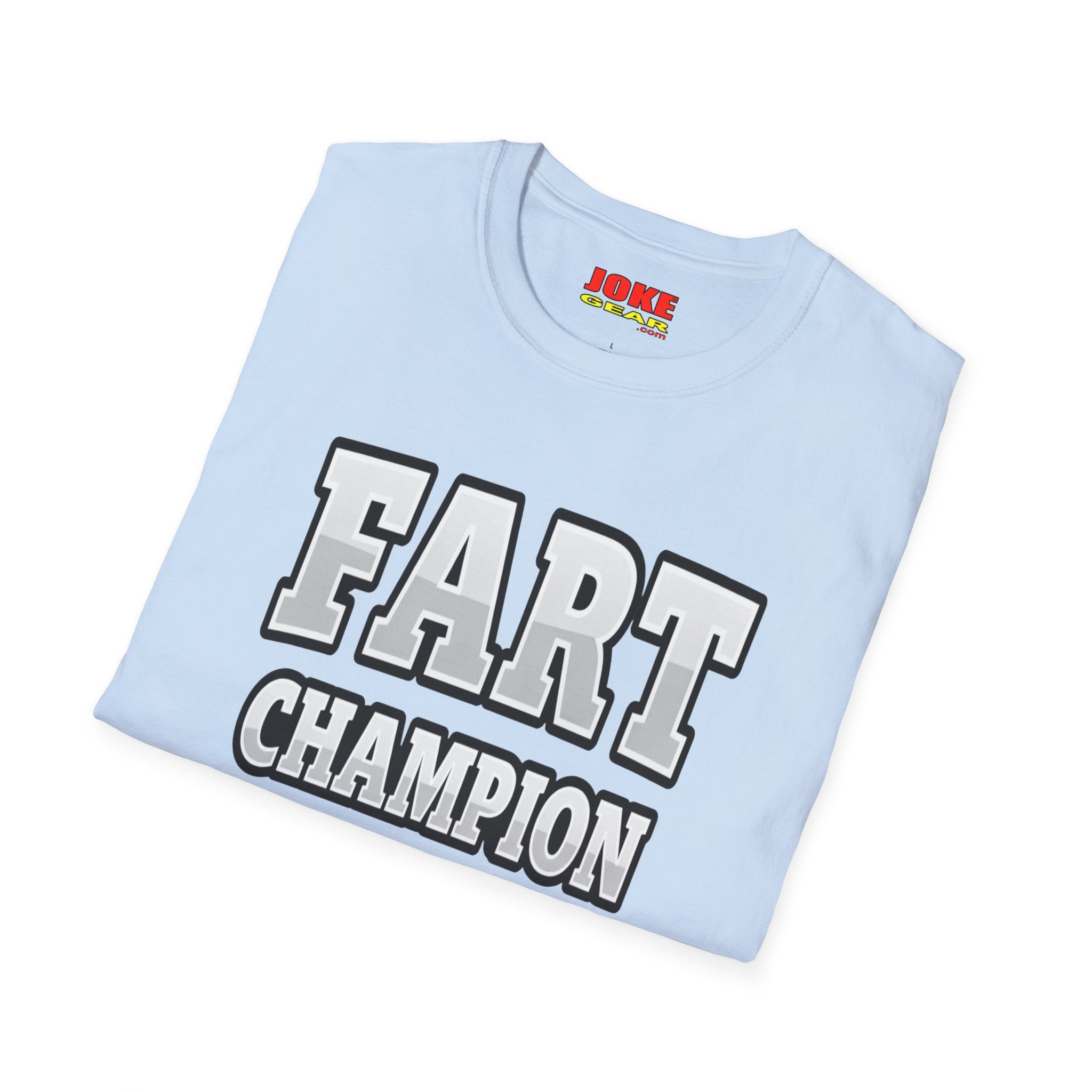 FART CHAMPION T-Shirt — Funny Novelty Graphic Tee