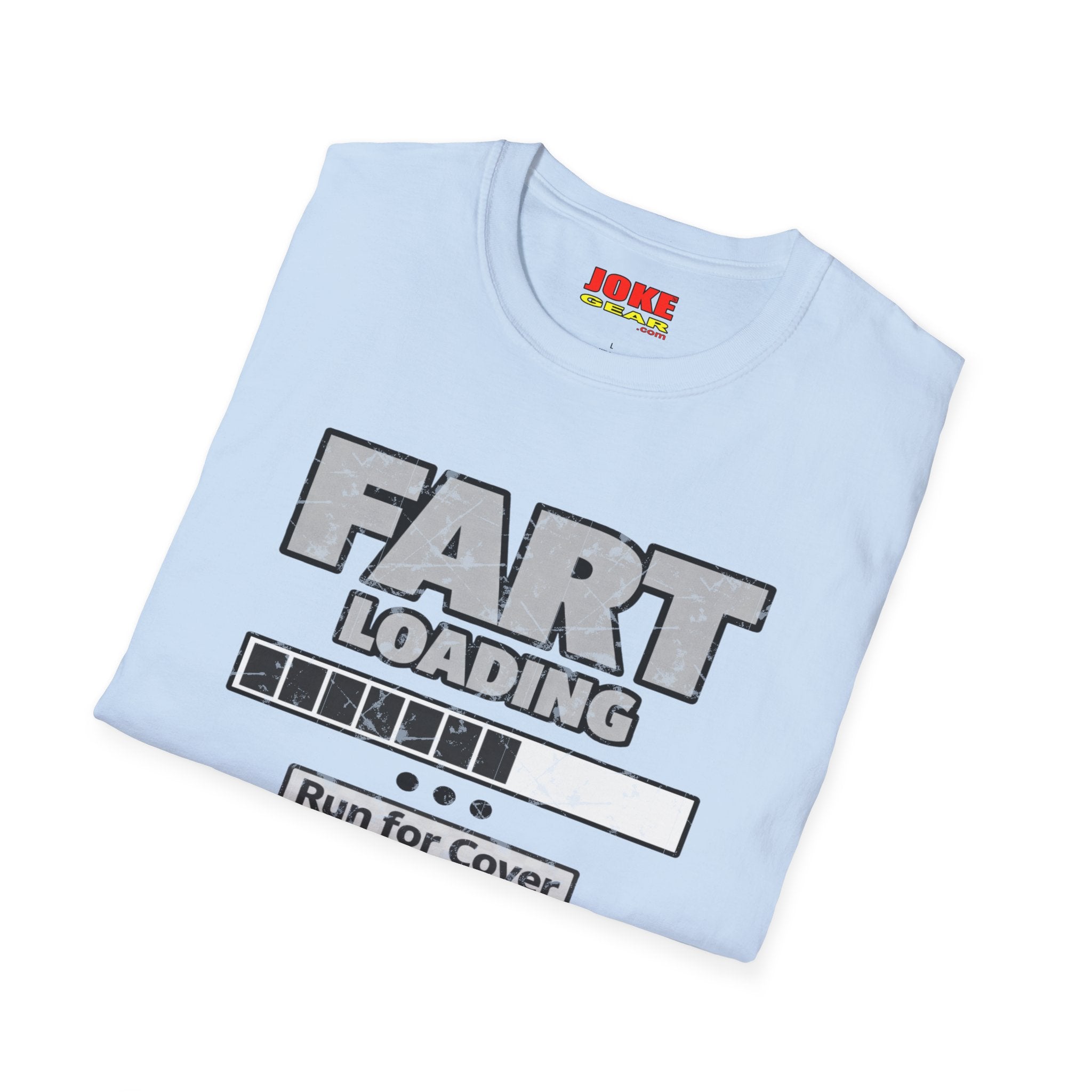 Funny 'FART LOADING – Run for Cover' T-Shirt