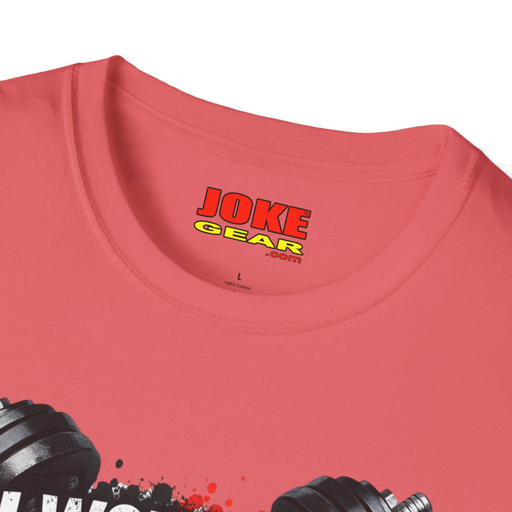 Workout T-Shirt — "I Workout So I Can Eat More" Funny Gym Tee