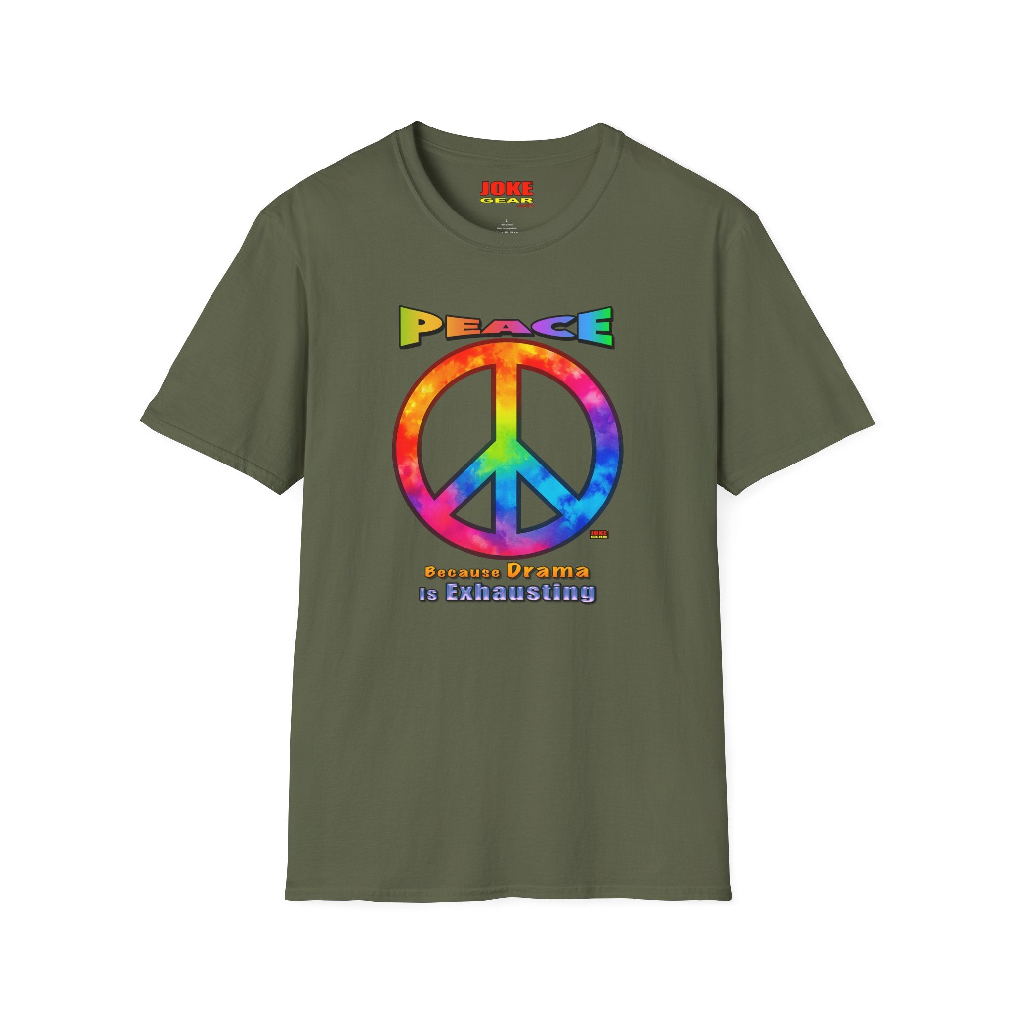 Peace T-Shirt — "Peace" Hippie Graphic Tee
