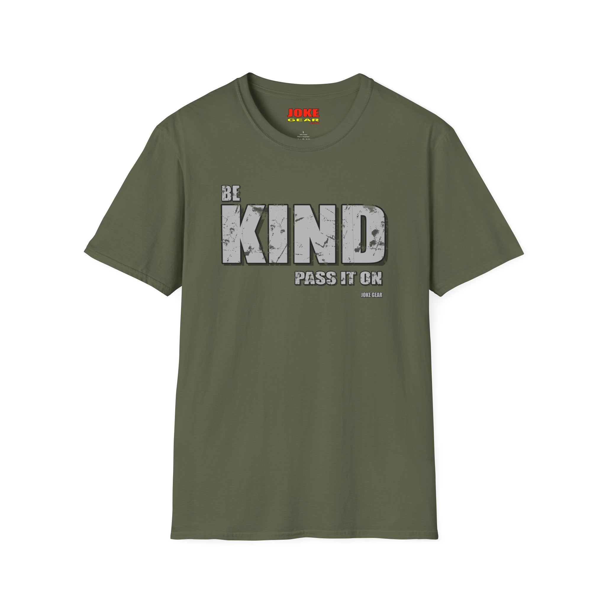 BE KIND T-Shirt — (BE KIND: Pass It On) Inspirational Youth Tee