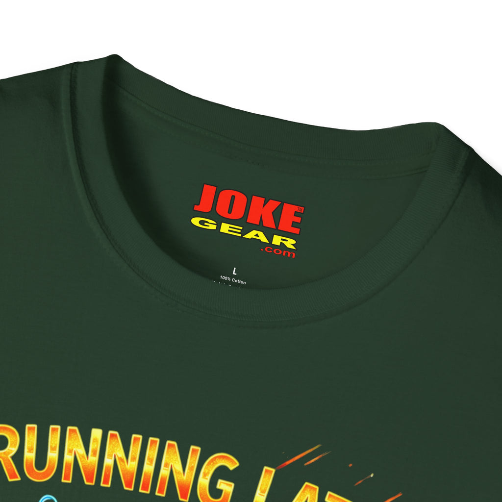 Running Late Counts As Cardio T-Shirt — Funny Fitness Graphic Tee
