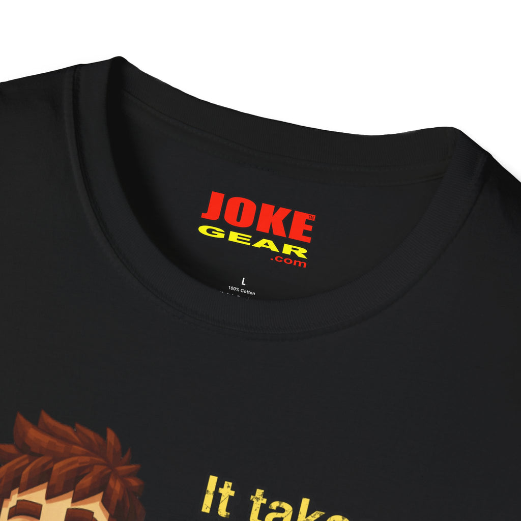 Funny Dad T-Shirt — “It Takes A Lot Of Courage For A Man To Admit His Wife Is Wrong”