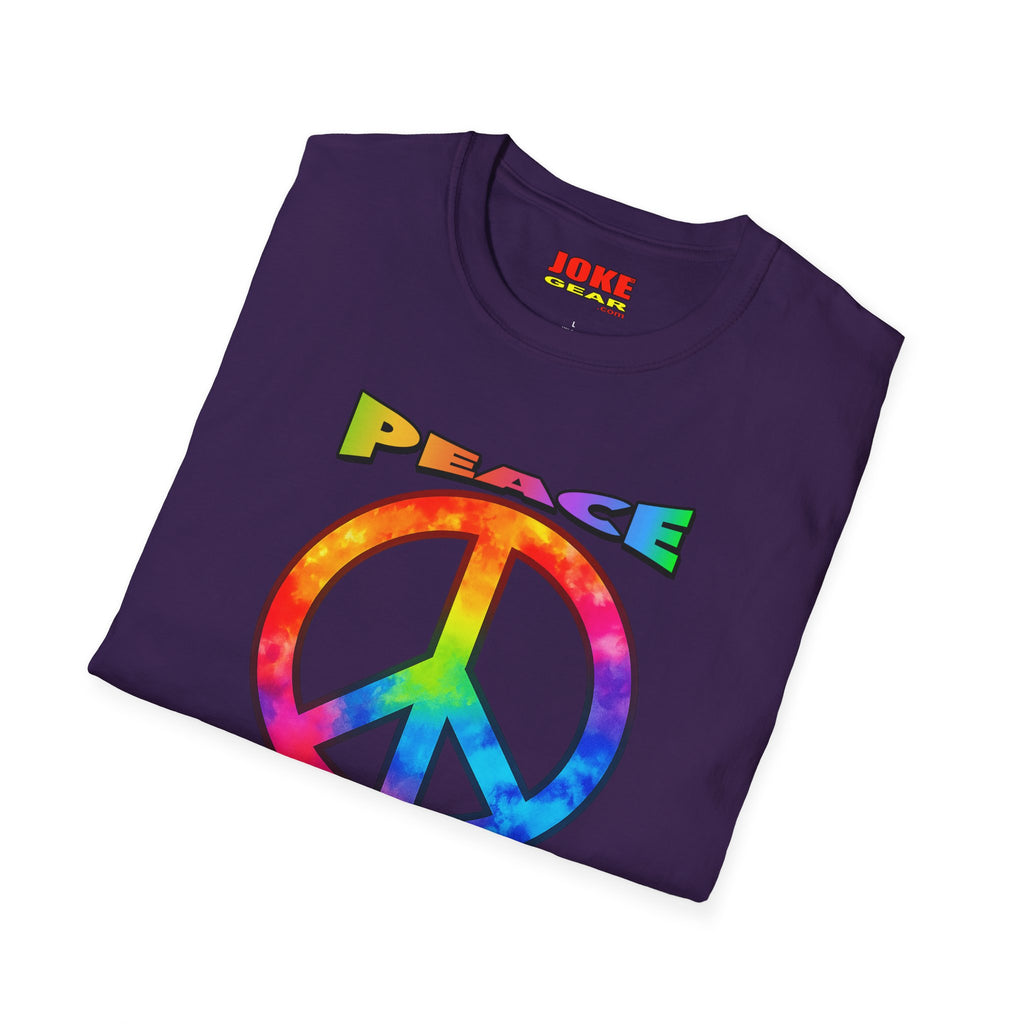 Peace T-Shirt — "Peace" Hippie Graphic Tee